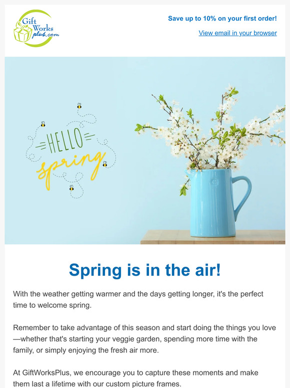 Hop into Spring with Fun Games, Trips to Your Local Park, and Custom Frames 🌸