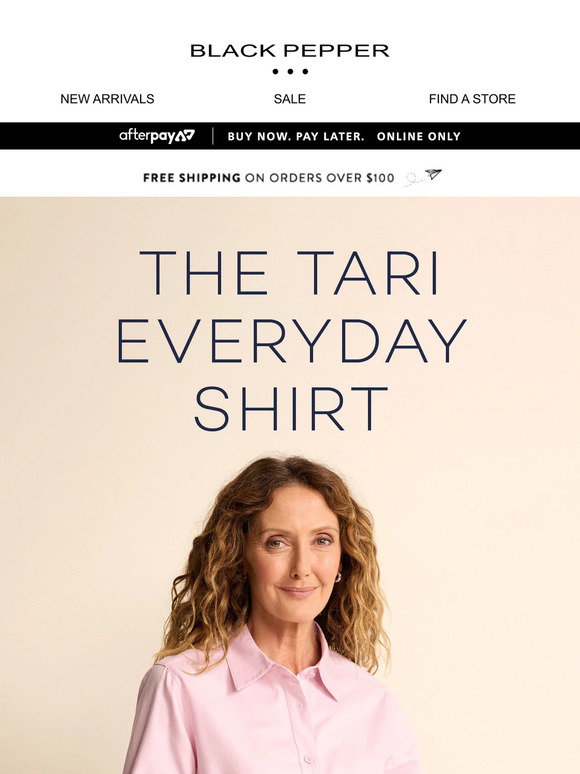 Black Pepper: The $79.99 Everyday Shirt! | Milled