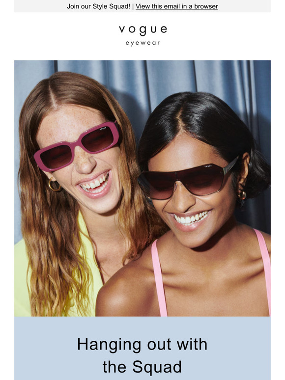 Vogue Eyewear Our Spring Summer 2024 collection is here! Milled