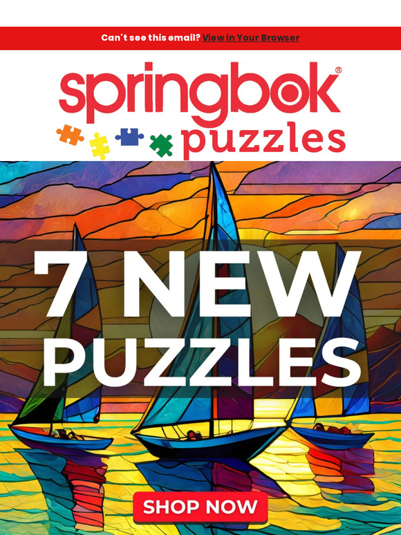 Springbok Puzzles: 7 Stunning New Puzzle Releases! 🧩 | Milled