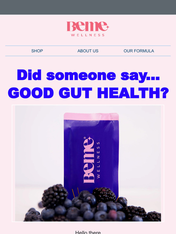 Did someone say.... Good Gut Health?