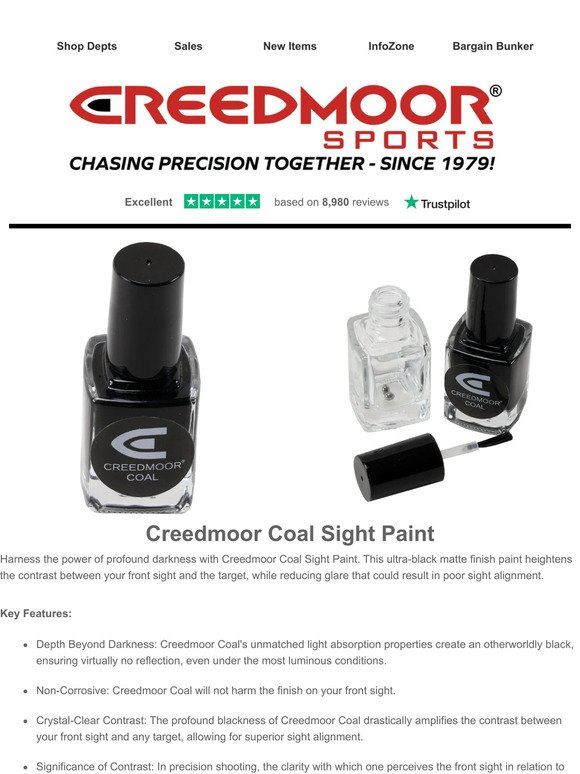 Creedmoor Sports: Product Spotlight