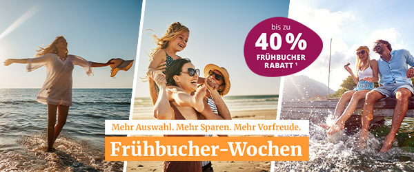 Frühbucher-Wochen bei FTI