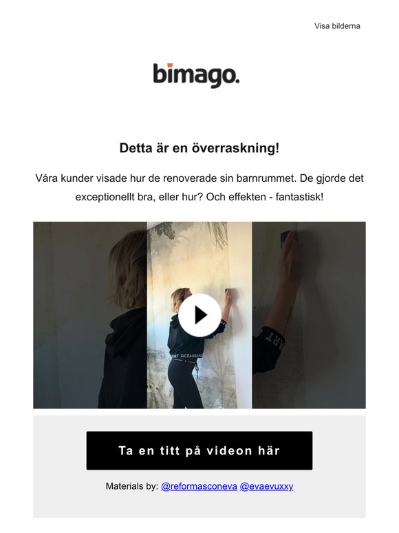 Detta är en överraskning!