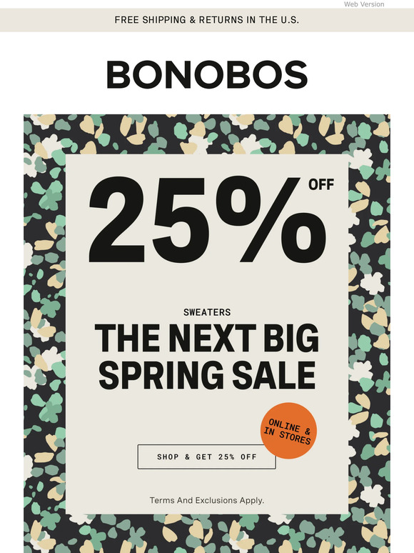 Bonobos Email Newsletters Shop Sales, Discounts, and Coupon Codes
