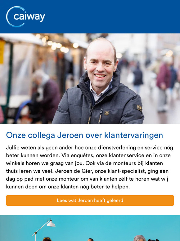 Onze collega Jeroen ging op pad