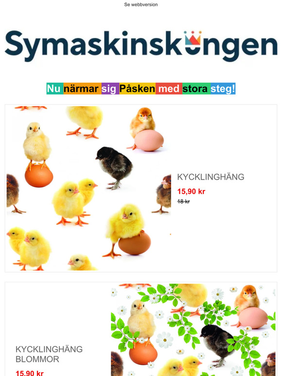 Nu närmar det sig påsk..