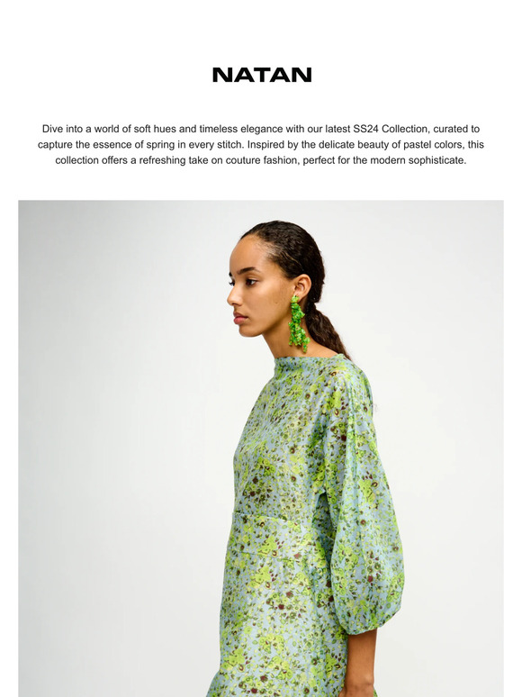 NATAN SS24 Collection: Embrace Pastel Elegance