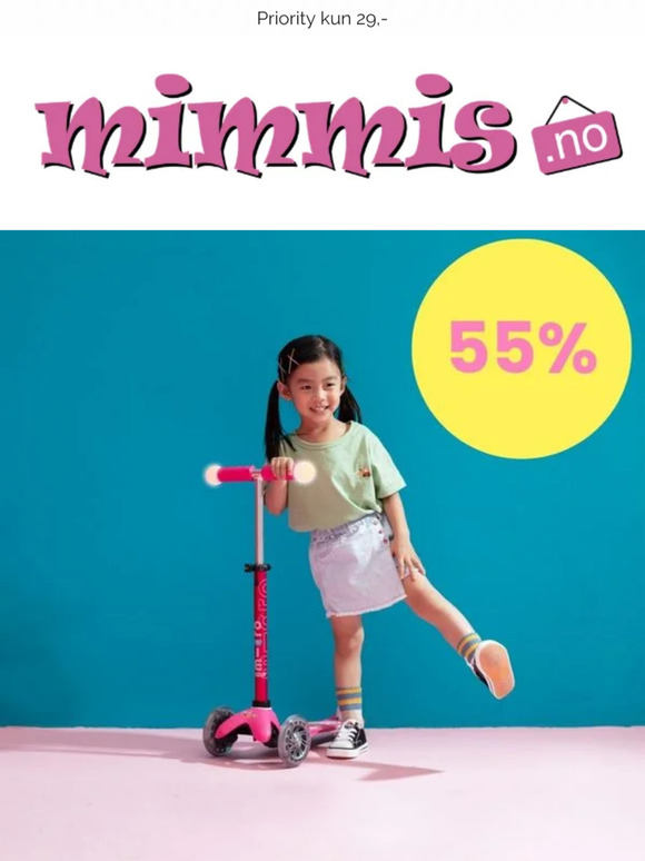 Opptil 55% rabatt på Micro sparkesykler🛴💨💨
