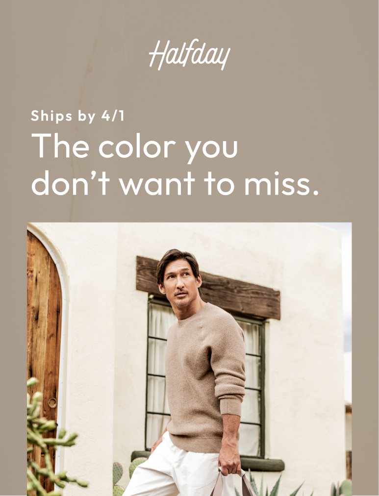 Pre-order now. The color you don't want to miss.