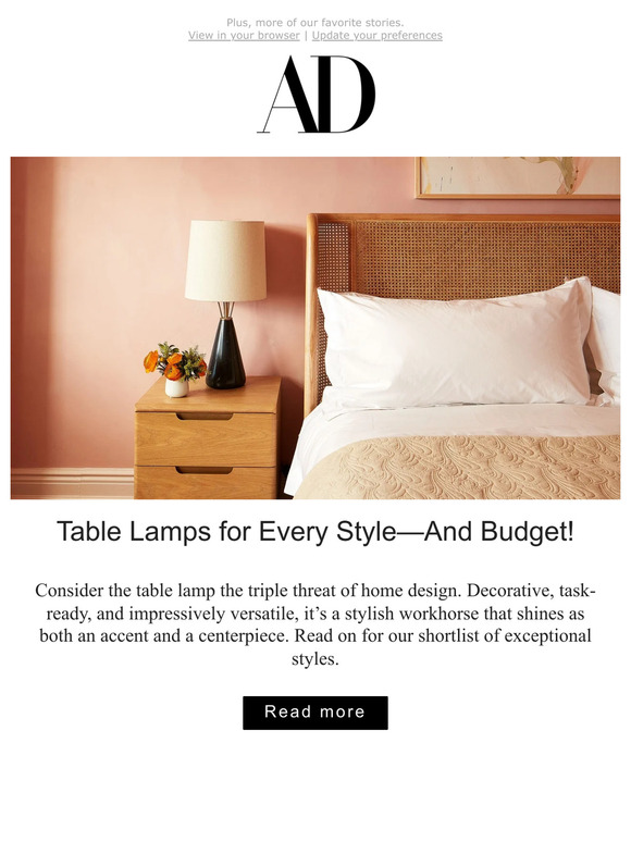Architectural Digest Table Lamps for Every Style—And Budget! Milled