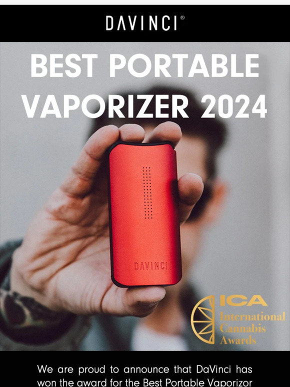 See Why DaVinci Was Voted Best Portable Vaporizer – Try It Now!