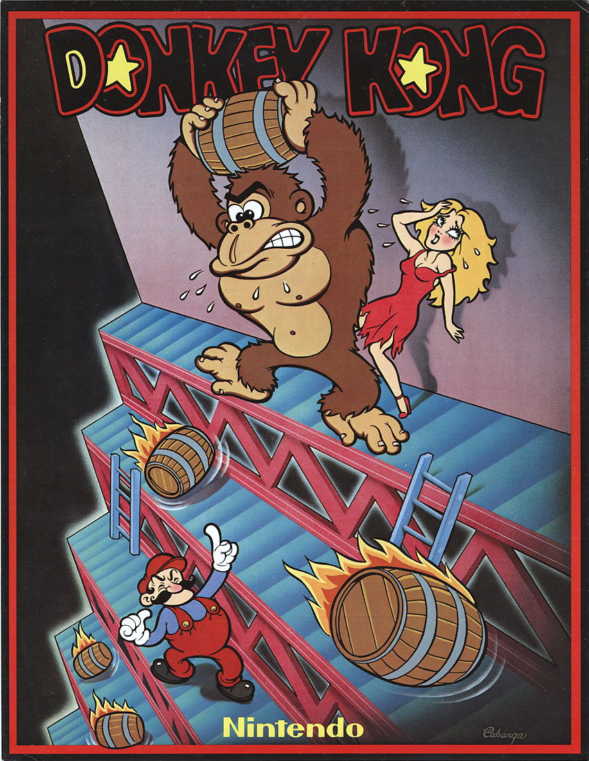 1981 Donkey Kong by Nintendo