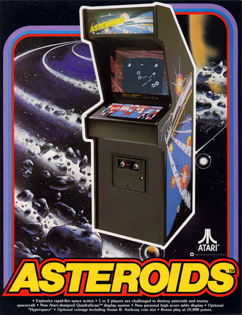 1979 Asteroids by Atari