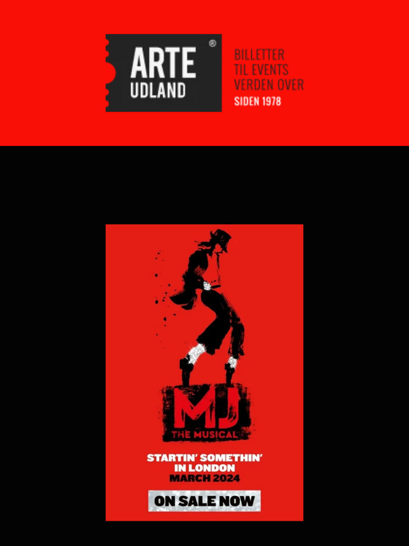Gør dig klar til at Moonwalk din vej til West End, når MJ the Musical lyser op i London - Billetter nu til salg! 🕺🎭✨