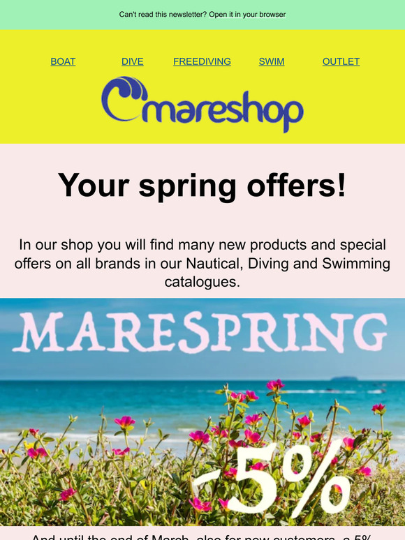 Spring news for ocean lovers 🌻