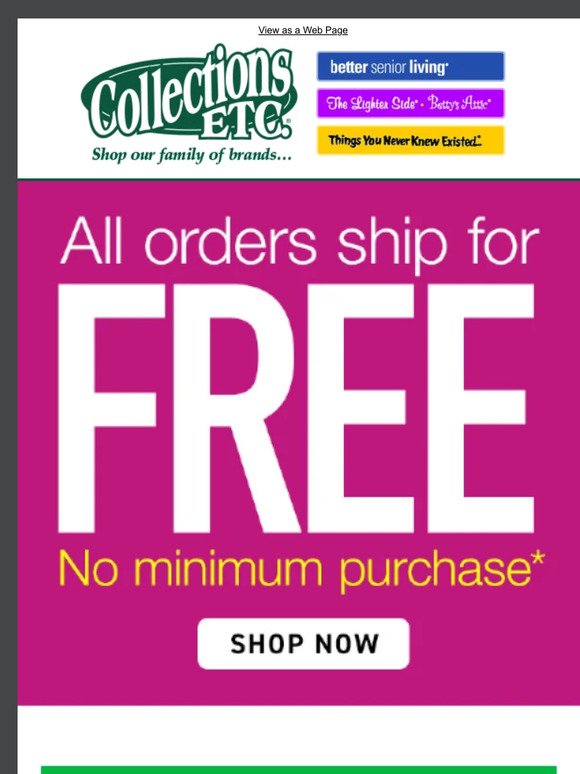 Collections Etc. ⏰One Day Only Grab Your Favorite Items and Enjoy