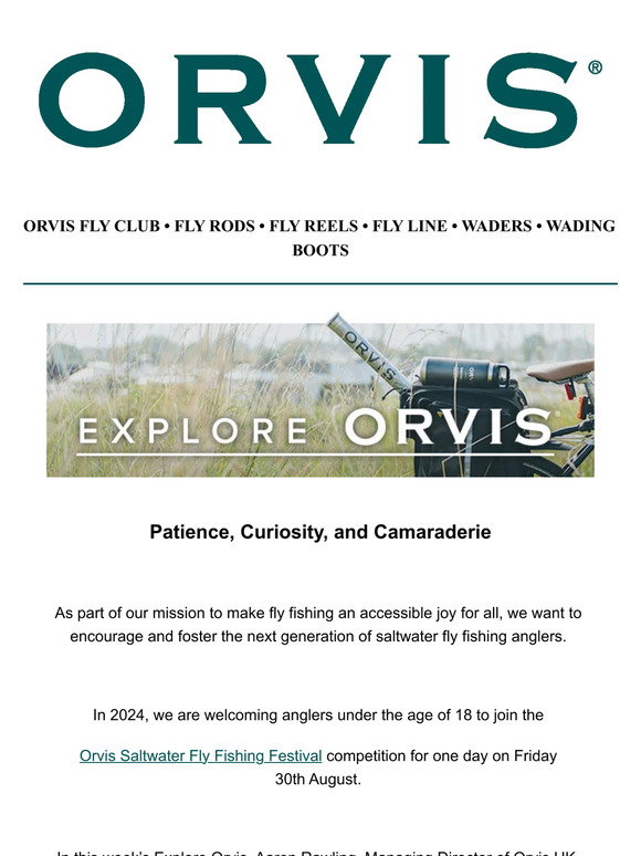 Orvis : Don't miss out! Save up to £50 in stores & online.