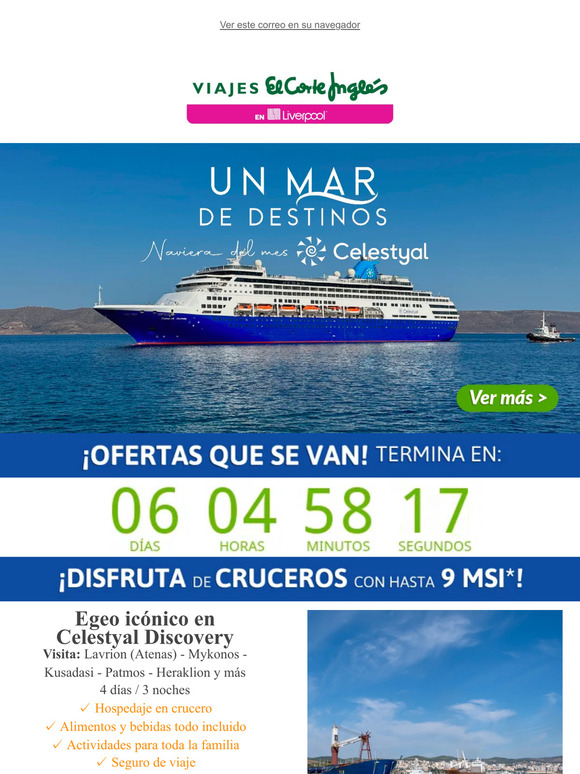 , 🚢⭐️¡Viaja con Celestyal a tu destino favorito!