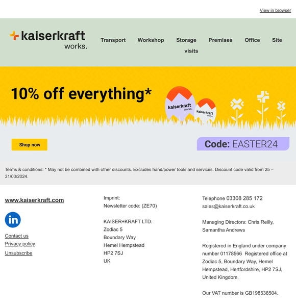 Happy Easter from kaiserkraft