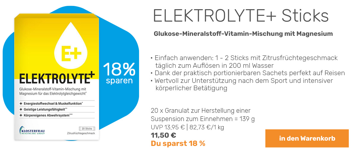 Elektrolyte+ Sticks