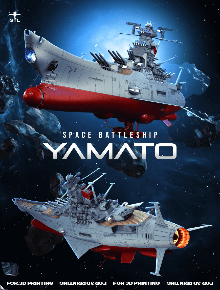Gambody: 🌌 3D print Yamato and head to the Iscandar to get the Cosmo ...