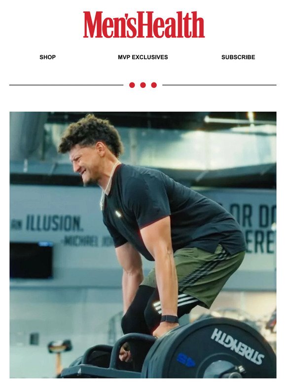 Patrick Mahomes' Intense Workout Shows What a 'Dad Bod' Can Do