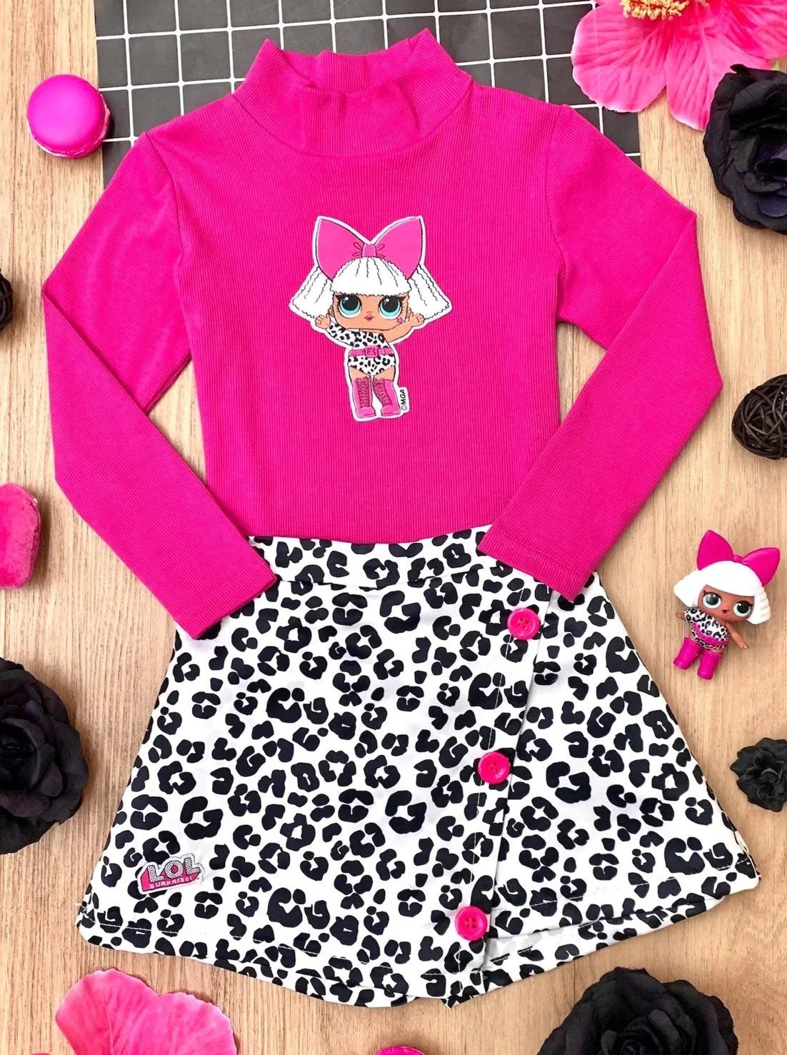 Image of L.O.L. SURPRISE! x Mia Belle Girls Diva Skort Set