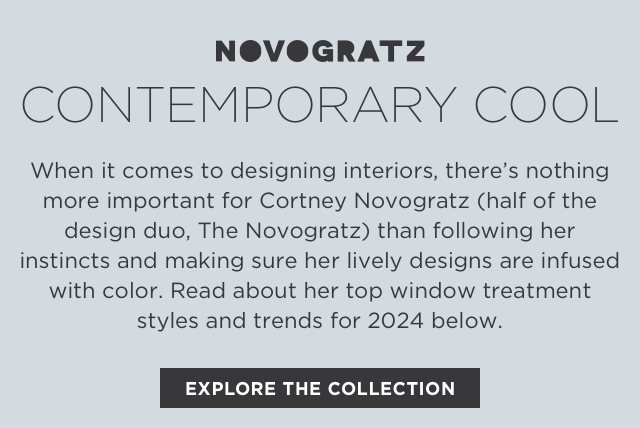 The Shade Store: Designer Spotlight: Cortney Novogratz | Milled