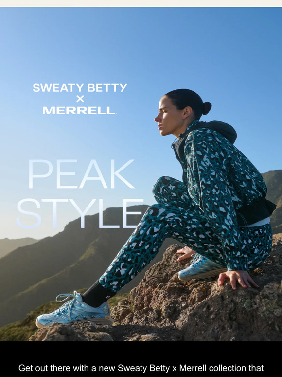 MERRELL: It's here. Sweaty Betty x Merrell | Milled