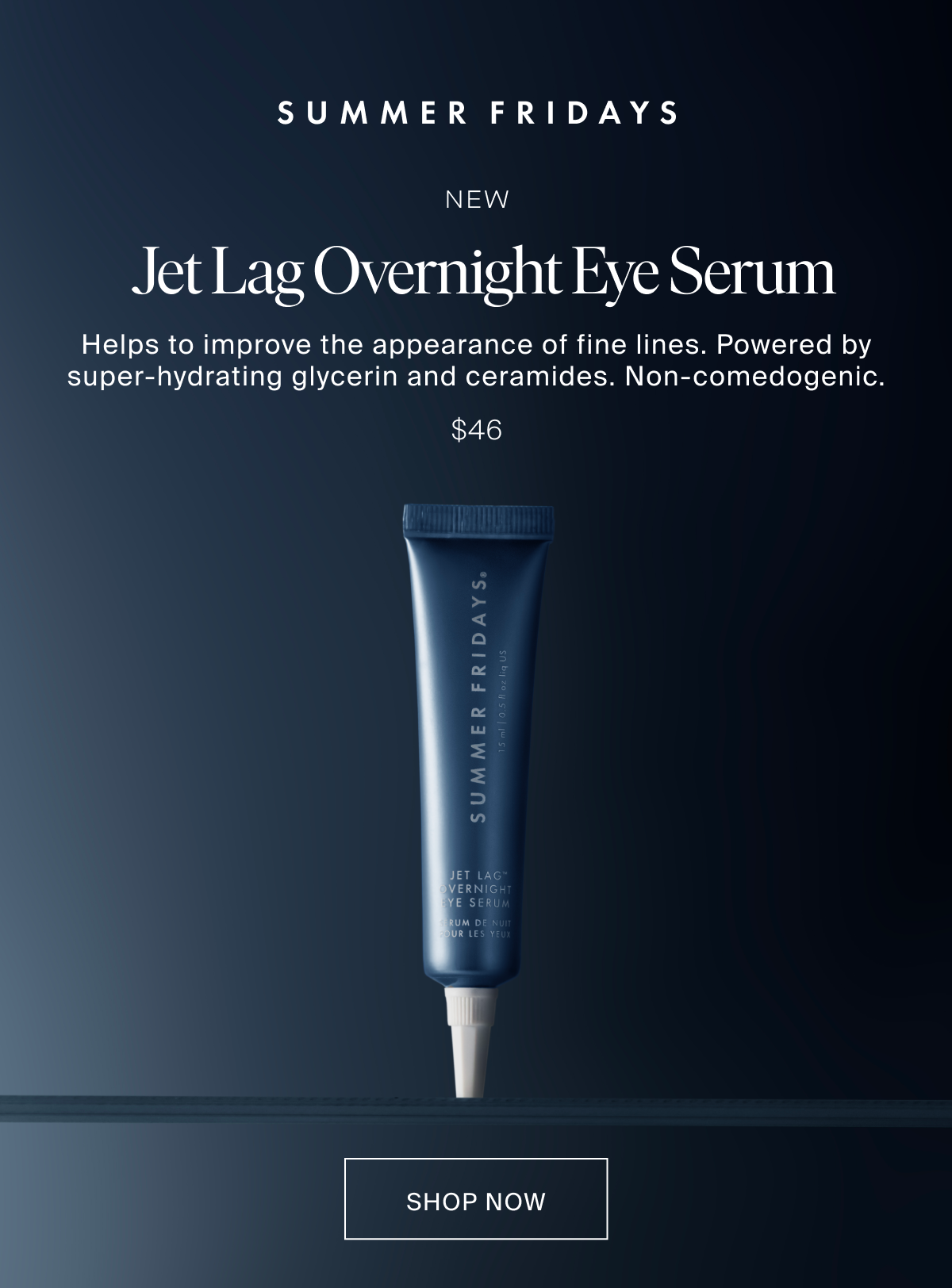 New Jet Lag Overnight Eye Serum