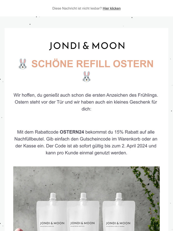 JONDI&MOON 🐰 Schöne Refill Ostern 🐰