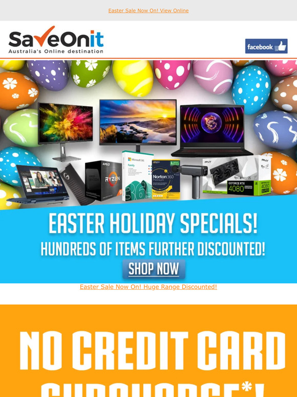 Easter Sale Now On!