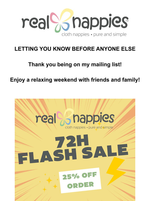 Priority advance notice for you!! 72 FLASH SALE