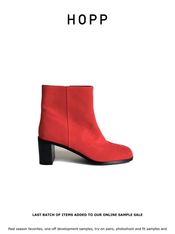 ONLINE SAMPLE SALE - FINAL ITEMS ADDED!