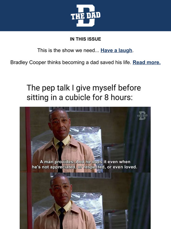 This is the show we need...