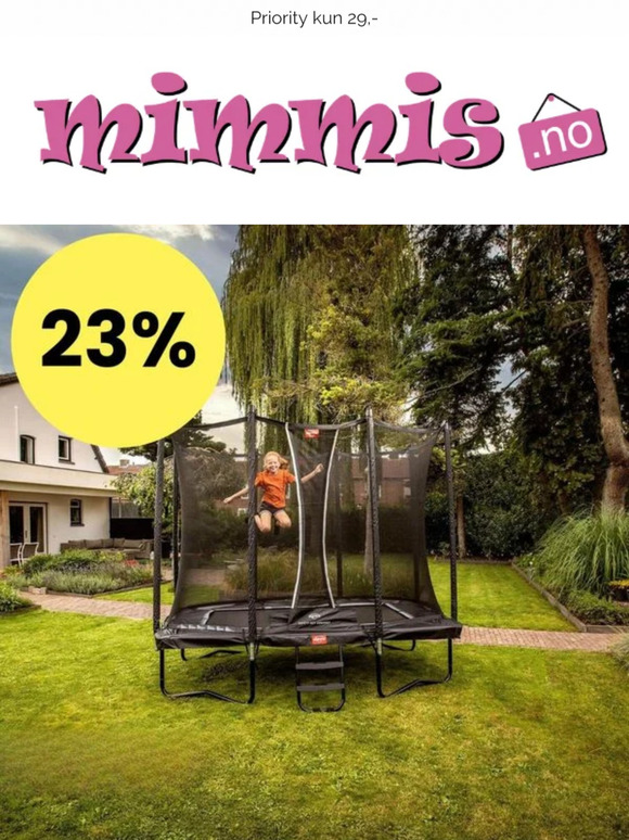 📣Trampoliner: opptil 23% rabatt!