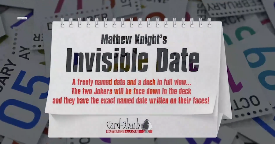 Invisible Date Vanishing Inc.: It's a date! | Milled