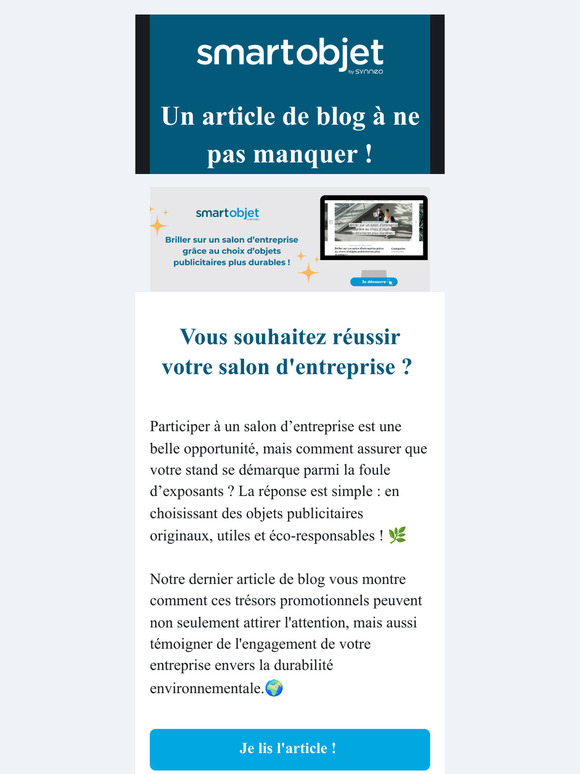 La puissance des objets publicitaires 🚀
