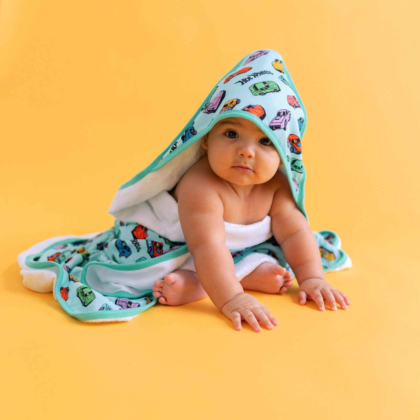 Retro Hot Wheels Hooded Towel