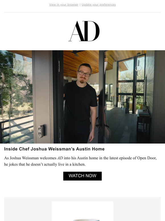 Architectural Digest: OPEN DOOR ALERT: Inside Chef Joshua Weissman’s ...