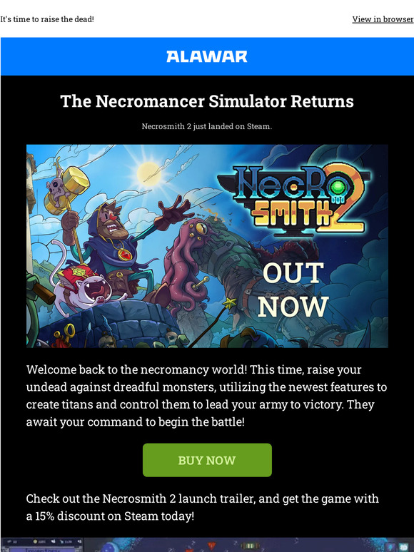 Necrosmith 2 is now available ☠️