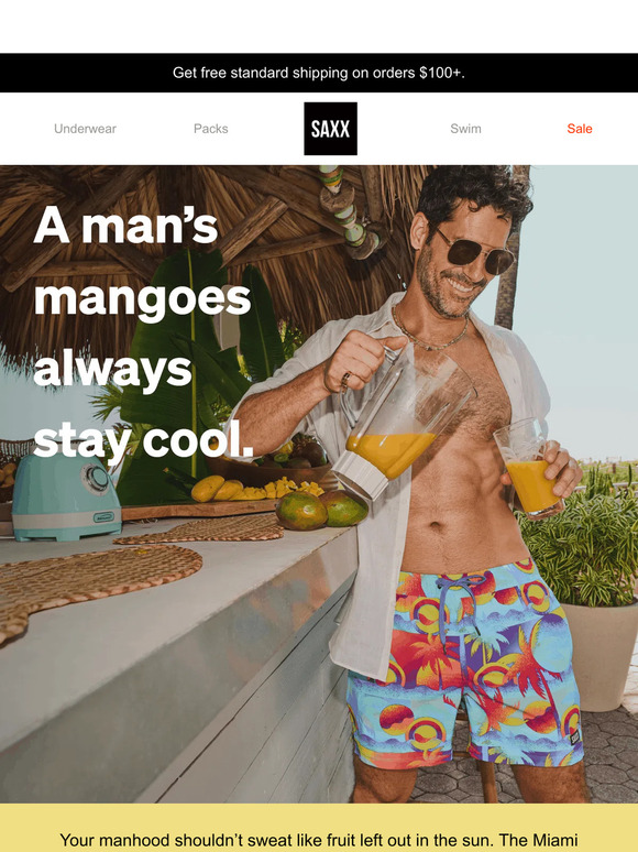 Saxx Underwear Email Newsletters: Shop Sales, Discounts, And Coupon Codes