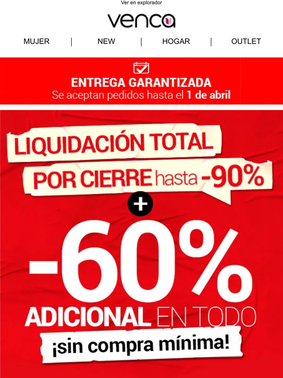 tu vestido a precio de coste + 60% de descuento extra