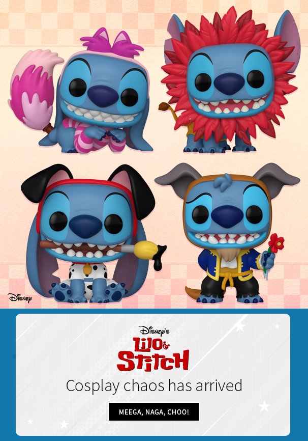 Lilo and Stitch Cosplay Chaos has arrived Meega, Naga, Choo!