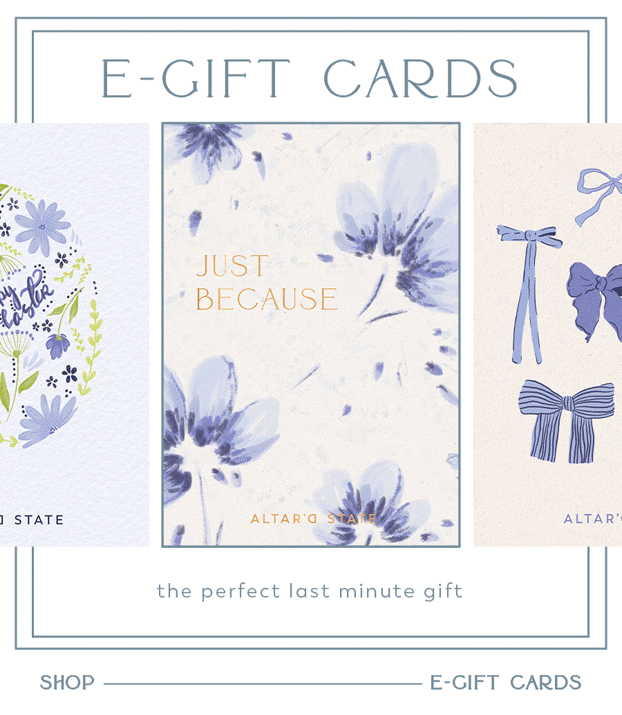 Shop E-gift Cards