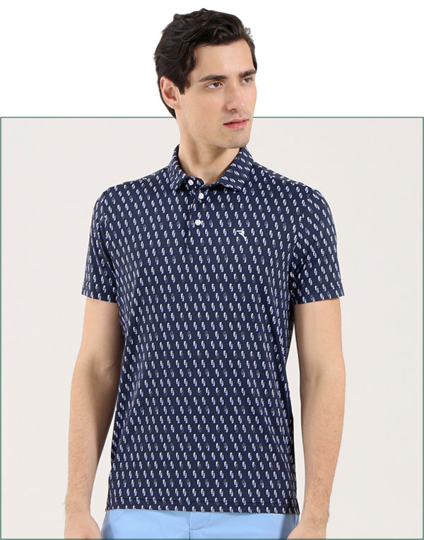 ACROPOLI Halbarm Polo