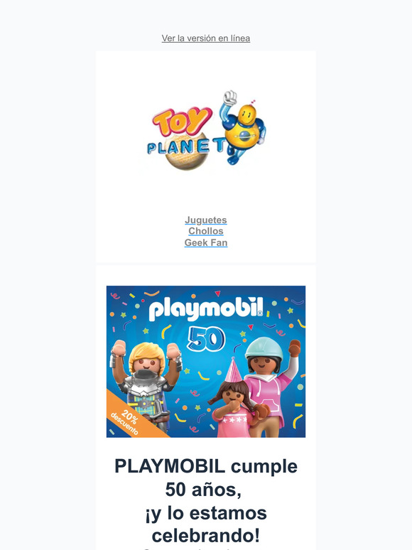 ¡ PLAYMOBIL cumple 50 años!