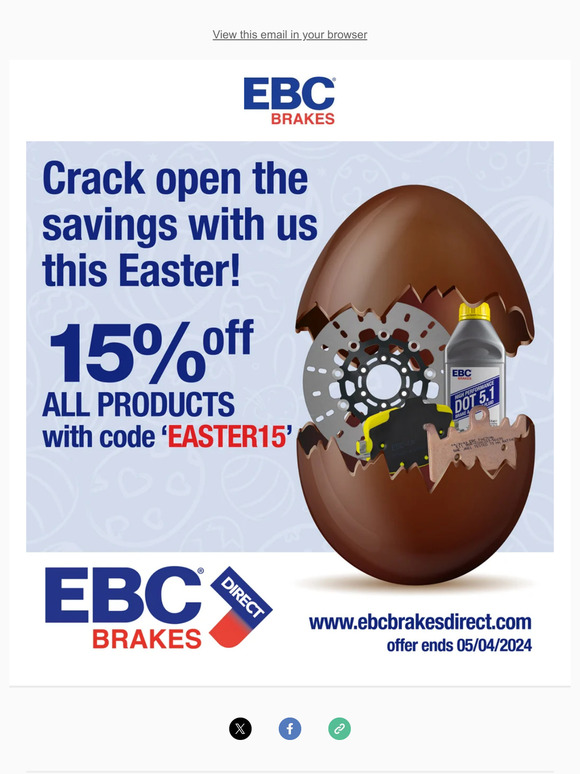 EBC Brakes Direct Easter Offer!