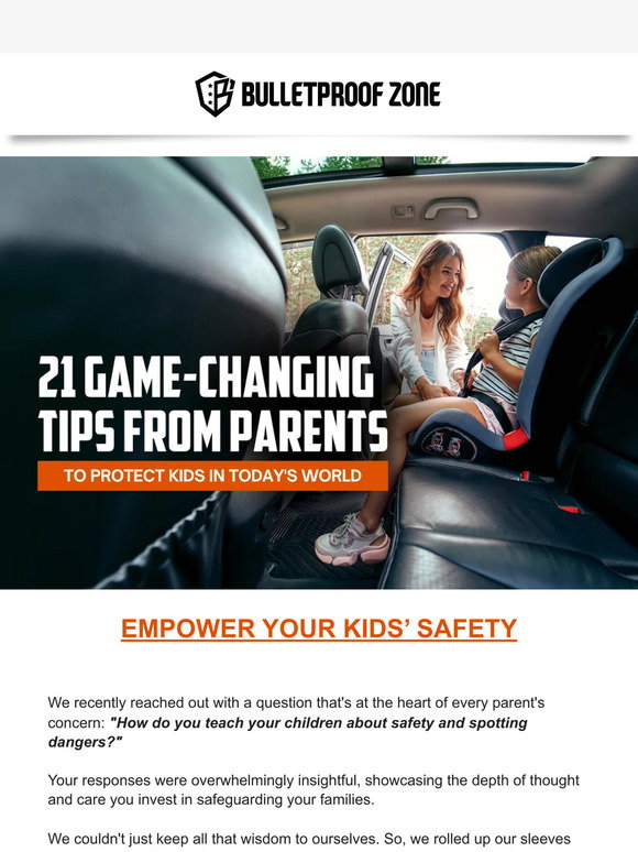 Bulletproof Zone: 21 Game-Changing Tips from Parents to Protect Kids in ...